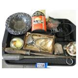 Tray lot of Neat Old Stuff
