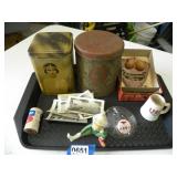 Old Advertising Tins, old pictures, Boobie Trophy