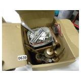 Box of Tools, Oil Cans, etc