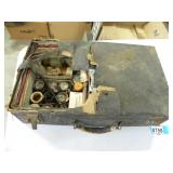 Old Case with Art, Hagerstown Paper Items etc..