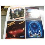 4 Vintage Records AC/DC, Journey, ZZ Top, Seger