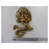 Vintage Lion Wall Hanging HOMCO