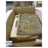 Box of Old Books - Rough condition