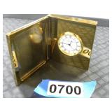 Small Hamilton Brass Clock