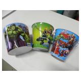 Marvel Supero Hero Buckets Hulk Captain America