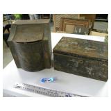 Old Tin Metal Boxes