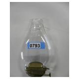 Oil Lamp Burner and Shade Rectangular Bridgeport