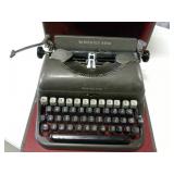 Old Remington Typewriter and Case