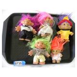 Vintage Troll Doll Lot 3