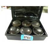 Antique Metal Spice Can Set