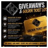 GIVEAWAYS / PROMOTIONS / GOLDEN TICKET LOTS