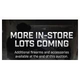 There are MORE in-store items at end of auction!