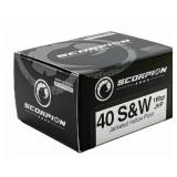 Scorpion 40 S&W JHP ( 200 RDS )