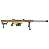 New GOLD Barrett 82A1 29' ( 50 BMG )