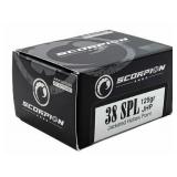 Scorpion 38 SPL JHP ( 200 RDS )