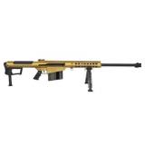 New GOLD Barrett M107A1 29' ( 50 BMG )