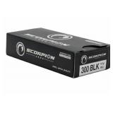 Scorpion 300 BLK 147gr FMJ ( 400 RDS )