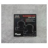 Buckmasters 1' Scope Rings - 0.712' Height