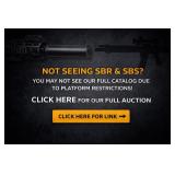 Not seeing SBR & SBS ? CLICK HERE!