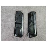 Ajax Black Pearl Grip Panels for 1911