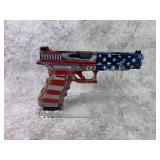 Glock 34 Gen 4 American Flag Custom ( 9MM )