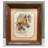Vintage Doris Scott Nelson Horse & Foal Litho