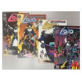 Lot, (4) Sets Lobo Gladiators Comics (4)
