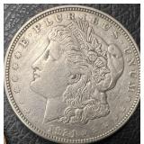 1921- D Morgan Dollar
