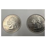 Set Vintage Lincoln D Wheat Coins W/ Certificate