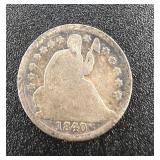 1840-O Seated Liberty Half Dime