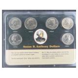 Lot, (6) Coins1979-1980 Susan B. Anthony Dollars