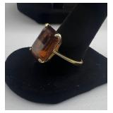14kt Yellow Gold Vintage Style Womens Ring