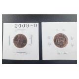 2009 D Uncirculated Lincoln Cent/Penny