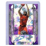 2021-22 Leaf Metal Auto. Blue Julian Champagnie