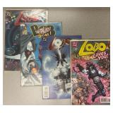 Lot, (4) Sets DC Lobo Love You! Comics (11)
