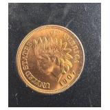 Rare 1907 Indian Head Cent