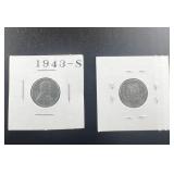 1943-S Lincoln Steel Wheat Penny