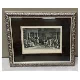 Charles I in the Studio of Vandyck Photogravure