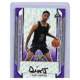 2021-22 Auto Leaf Metal Purple Dior Johnson BA-DJ1
