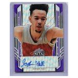 2021-22 Auto Leaf Metal Purple Jordan Hall