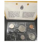 Lot, (6) Coins 1969 Royal Canadian Proof Like Mint
