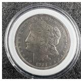 1921 Silver Morgan Dollar