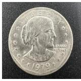 1979-P Susan F. Anthony One Dollar Coin rare