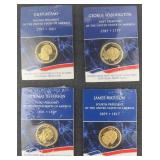 Lot, (4) 2007-S Presidential Proof Set $4 Face BU