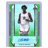 2021-22 Auto Charles Bediako Leaf Metal - #BA-CB1