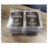 Lot, (16) BCW Magnetic Card Holders