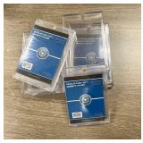 Lot (11) Plastic Magnetic Card holders