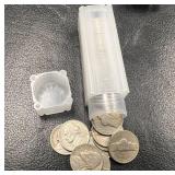 Lot, 1 Roll Pre 1960 Nickels