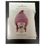 Hallmark Keepsake Ornament- Granddaughter (4