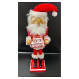 "Countdown to Christmas" Santa Nutcracker (2